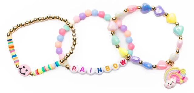 Great Pretenders Fashion - Rainbow Smiles Bracelet - Treasure Island Toys