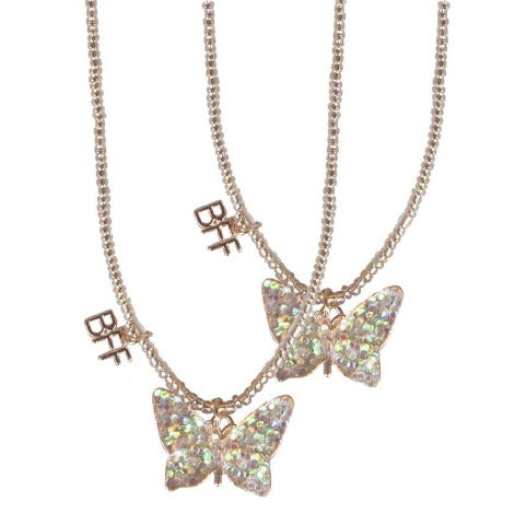 Great Pretenders Fashion - BFF Butterfly Share & Tear Necklaces - Treasure Island Toys