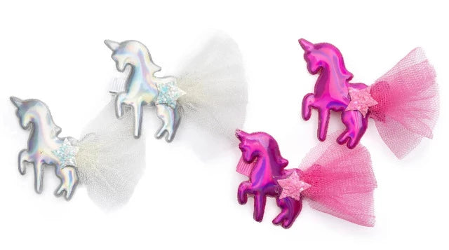 Great Pretenders Fashion - Iridescent Unicorns Hairclips - Treasure Island Toys