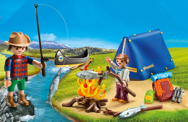Playmobil Carry Case Camping Adventure - Treasure Island Toys