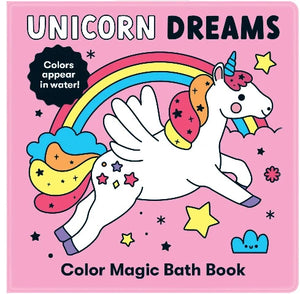 Galison Mudpuppy Color Magic Bath Book - Unicorn Dreams - Treasure Island Toys