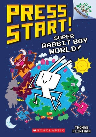 Branches Reader - Press Start: 12 Super Rabbit Boy World! - Treasure Island Toys