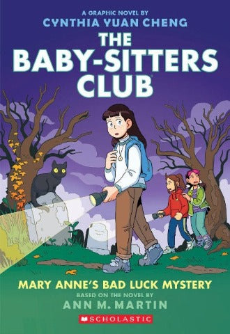 Baby-Sitters Club 13 Mary Anne's Bad Luck Mystery, Graphic Novel - Treasure Island Toys