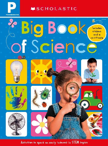 Scholastic Early Learners:  Big Book of Science Workbook - Treasure Island Toys