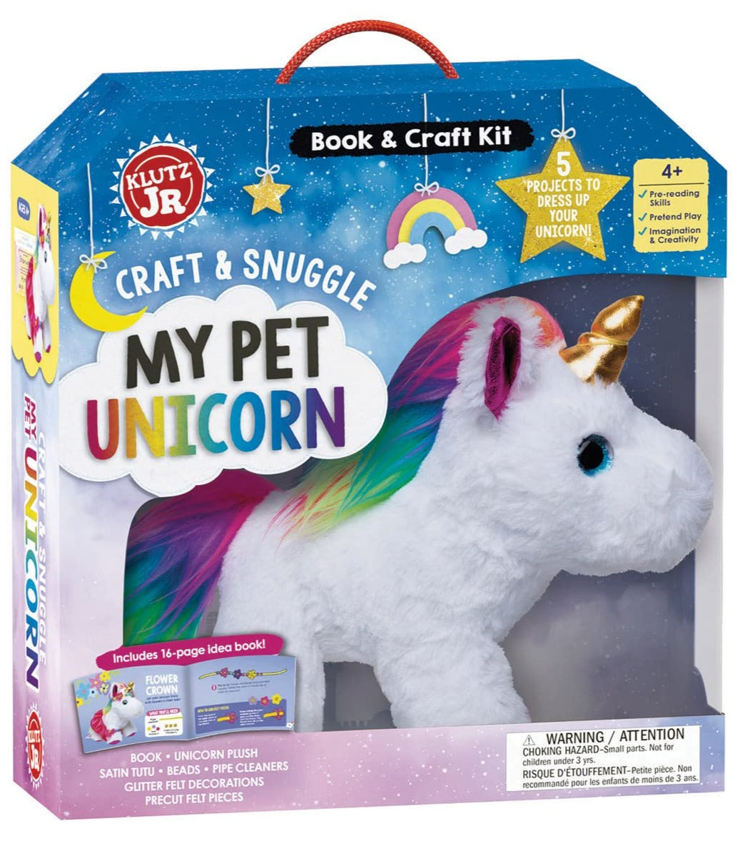 Klutz Jr. Craft & Snuggle: My Pet Unicorn - Treasure Island Toys