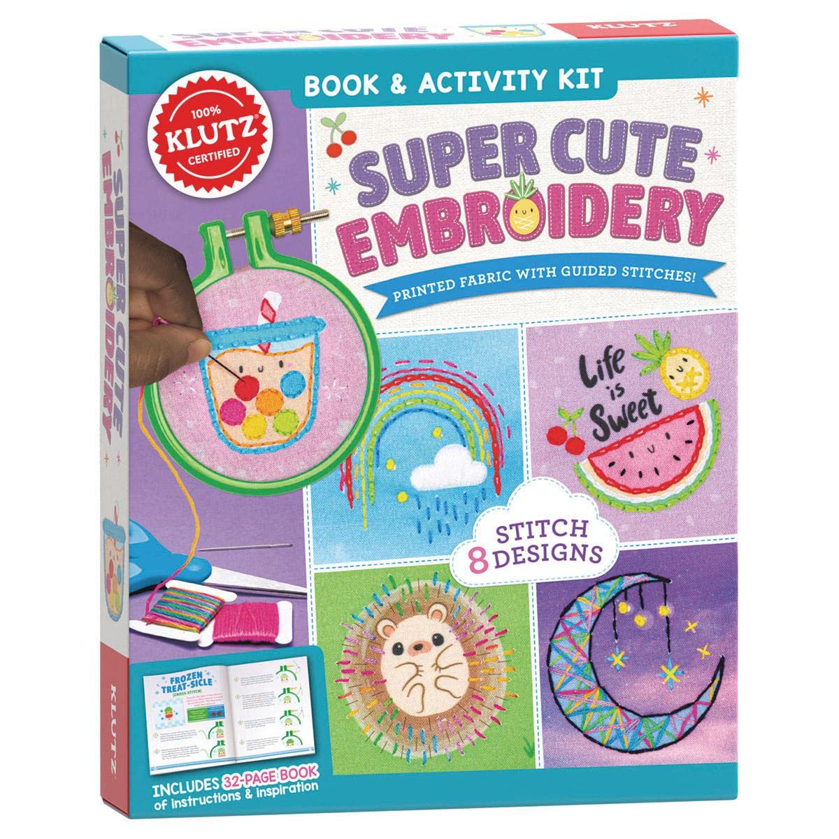 Klutz Super Cute Embroidery - Treasure Island Toys