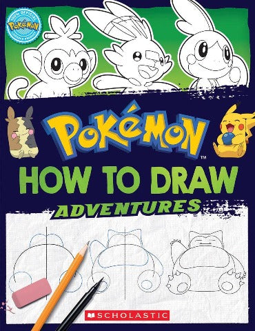 Pokemon: How to Draw Adventures - Treasure Island Toys