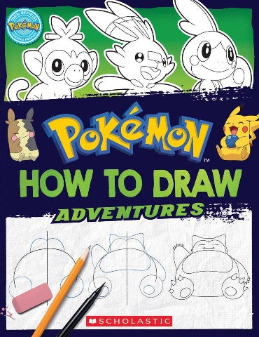 Pokemon: How to Draw Adventures - Treasure Island Toys