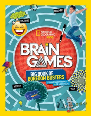 National Geographic Kids: Brain Games 2 Big Book of Boredom Busters - Treasure Island Toys