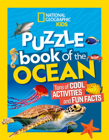 National Geographic Kids: Puzzle Book of the Ocean - Treasure Island Toys