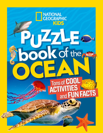 National Geographic Kids: Puzzle Book of the Ocean - Treasure Island Toys