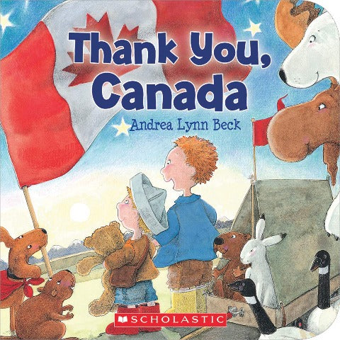 Thank You, Canada Board Book - Treasure Island Toys