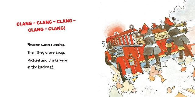 The Fire Station, Board Book - Treasure Island Toys