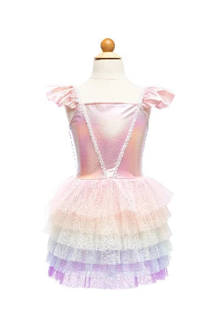 Great Pretenders Dress - Rainbow Ruffle Tutu - Treasure Island Toys