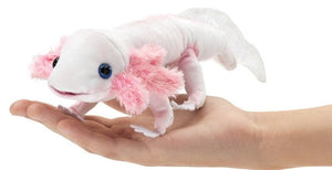 Folkmanis Puppet - Axolotl - Treasure Island Toys