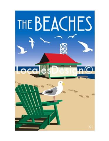 Locales Design Print - The Beaches - Treasure Island Toys