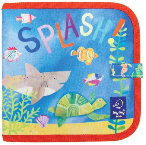 Jaq Jaq Bird Doodle It & Go Reusable Book Ocean - Treasure Island Toys