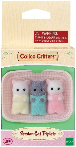 Calico Critters Triplets - Persian Cat - Treasure Island Toys