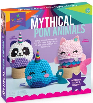 Craft-tastic Mythical Pom Animals - Treasure Island Toys