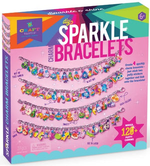 Craft-tastic DIY Sparkle Charm Bracelets - Treasure Island Toys