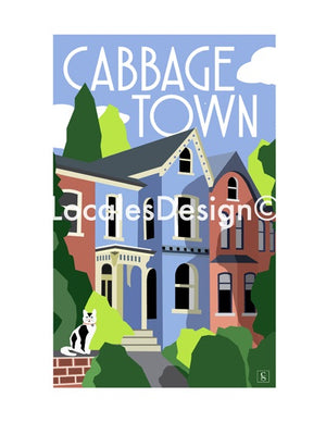 Locales Design Print - Cabbagetown - Treasure Island Toys