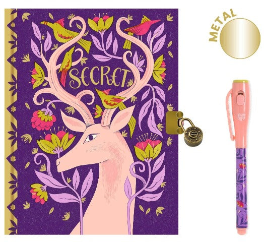 Djeco Secret Notebook - Melissa - Treasure Island Toys
