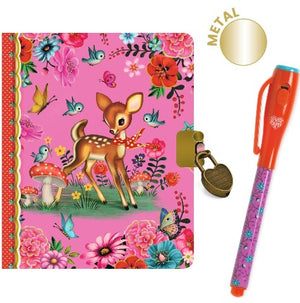 Djeco Secret Notebook - Fiona - Treasure Island Toys