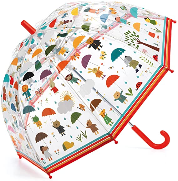 Djeco Umbrella - Under the Rain - Treasure Island Toys