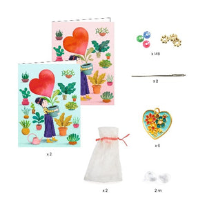 Djeco Art Kit - YOU & ME Heart Threading - Treasure Island Toys