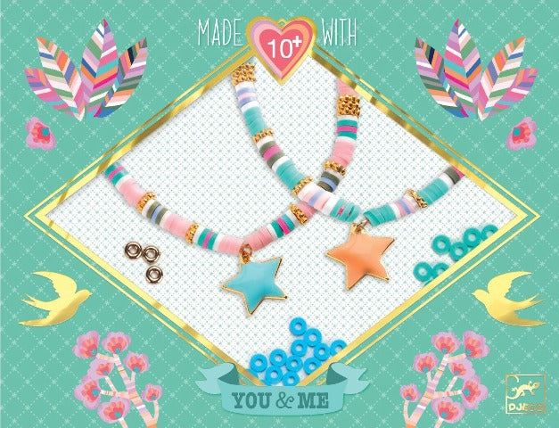 Djeco Art Kit - YOU & ME Star Heishi - Treasure Island Toys