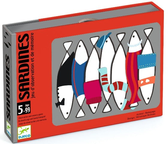 Djeco Game - Sardines - Treasure Island Toys