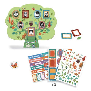 Djeco Art Kit - DIY Family Tree - Treasure Island Toys