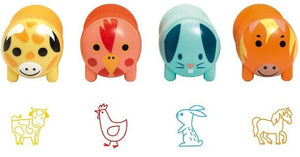Djeco Art Kit - Self-Inking Stamps Farm Animals - Treasure Island Toys