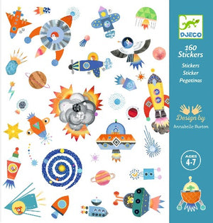 Djeco Art - Stickers Interstellar - Treasure Island Toys