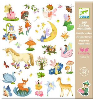 Djeco Art - Stickers Fantasy - Treasure Island Toys