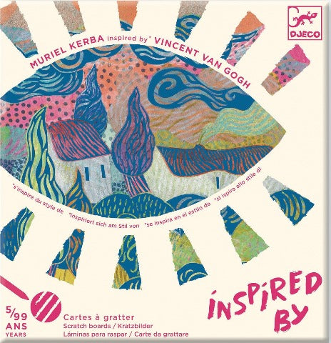 Djeco Art Kit - Inspired By Vincent Van Gogh The South - Treasure Island Toys