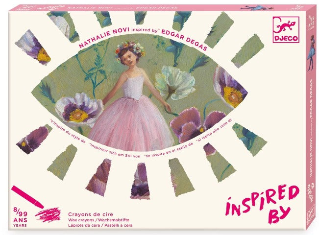 Djeco Art Kit - Inspired By Edgar Degas The Ballerina - Treasure Island Toys