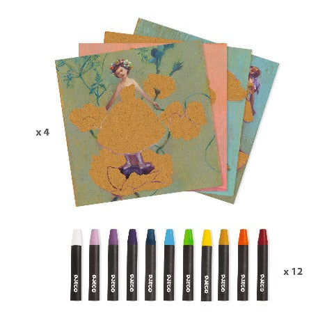 Djeco Art Kit - Inspired By Edgar Degas The Ballerina - Treasure Island Toys