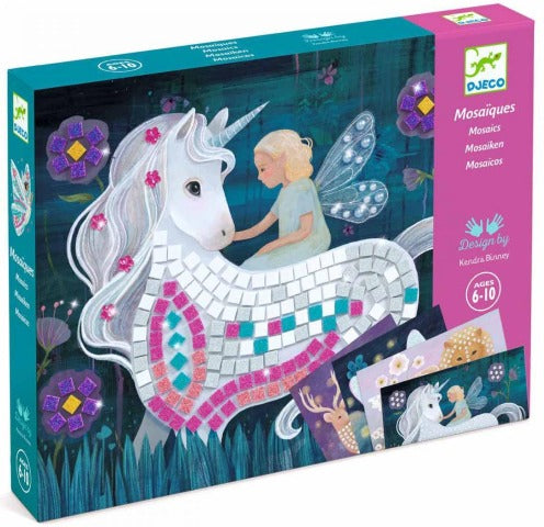 Djeco Art Kit - Mosaic The Enchanted World - Treasure Island Toys