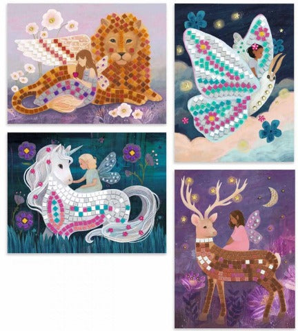 Djeco Art Kit - Mosaic The Enchanted World - Treasure Island Toys