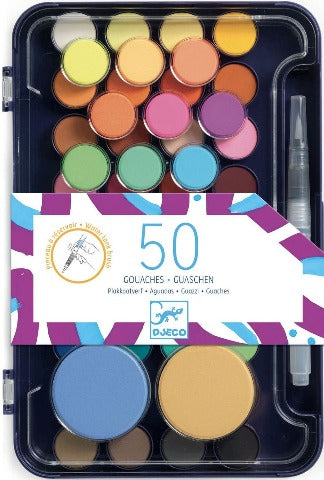 Djeco Art - Paint, Artist Palette - Treasure Island Toys