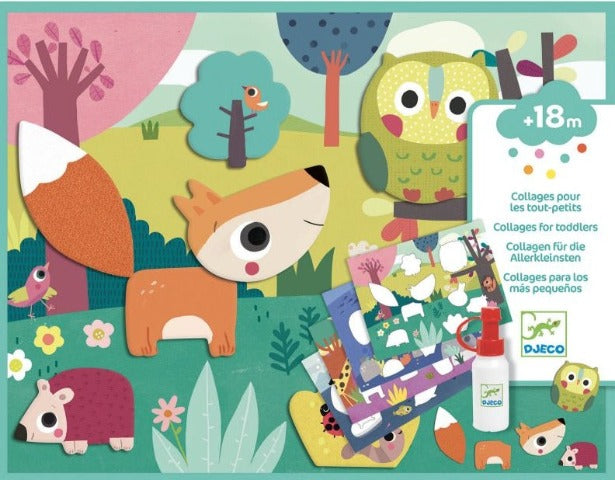 Djeco Art Kit - My First Collage - Treasure Island Toys