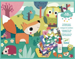 Djeco Art Kit - My First Collage - Treasure Island Toys