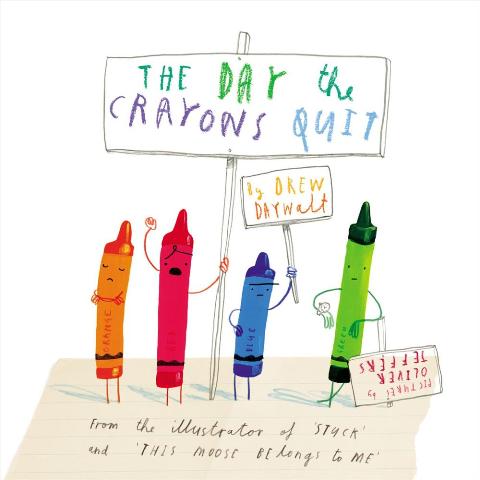 The Day the Crayons Quit - Treasure Island Toys