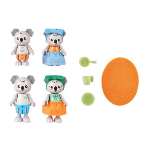 Hape Dollhouse Green Planet Family Koala - Treasure Island Toys