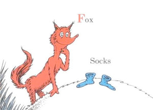 Dr. Seuss Fox in Socks - Treasure Island Toys