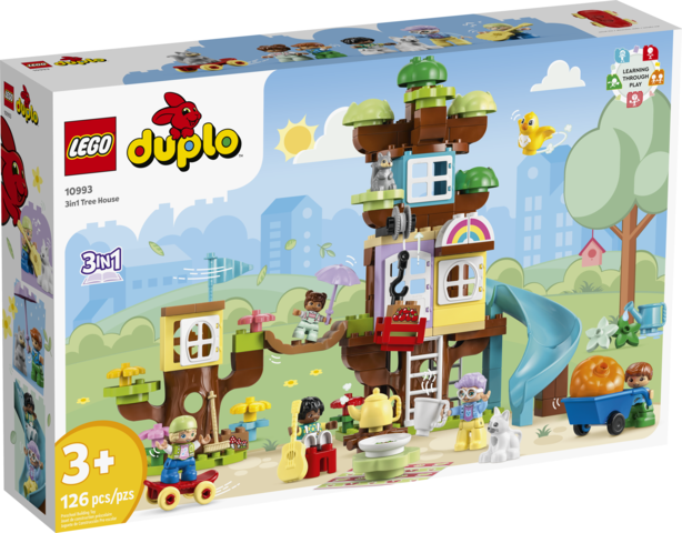 LEGO Duplo Town 3in1 Treehouse - Treasure Island Toys