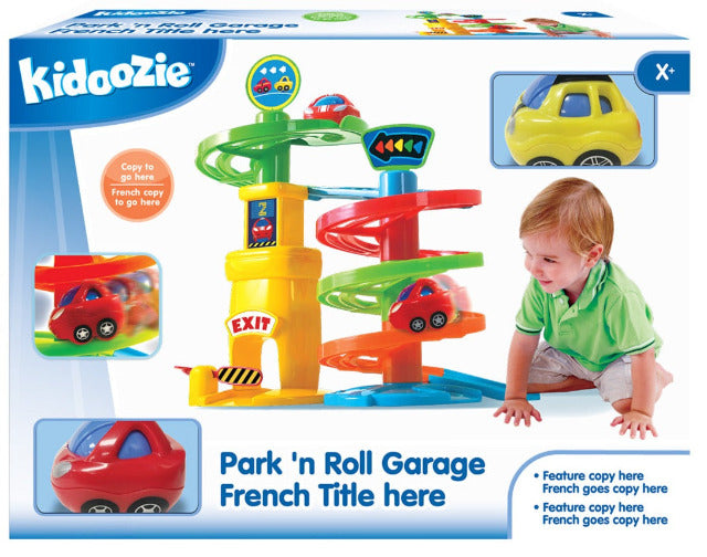 Kidoozie Park 'n Roll Garage - Treasure Island Toys