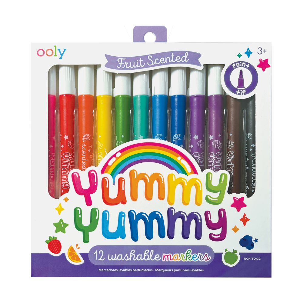 Ooly Yummy Yummy Scented Markers - Treasure Island Toys