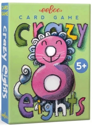 Eeboo Games - Crazy Eights Card Game - Treasure Island Toys